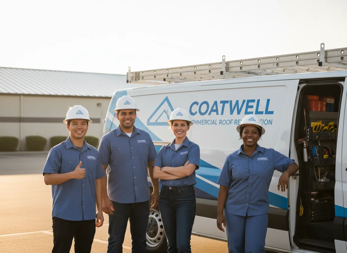 Commercial roof coating company in Haddam, CT